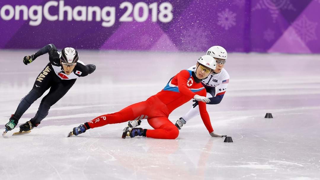 Article heading image for Olympic Speed Skater Accused Of Sabotaging Rival After Stacking It