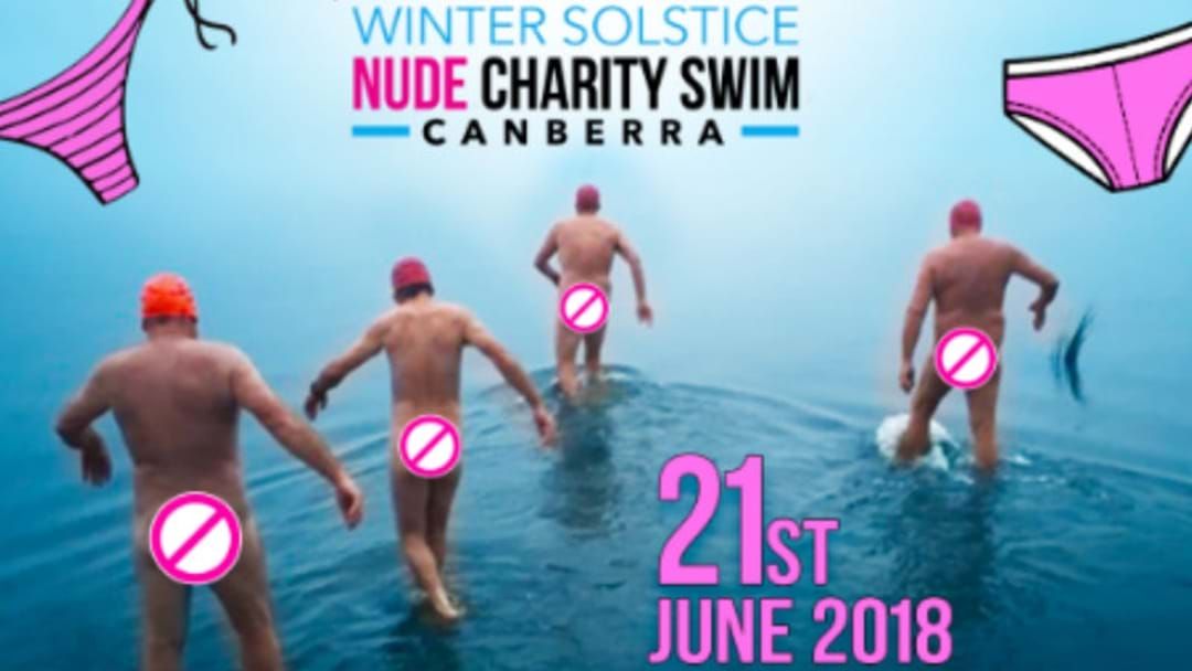 Article heading image for WHY ARE CANBERRANS STRIPPING OFF FOR A NUDE SWIM IN WINTER?