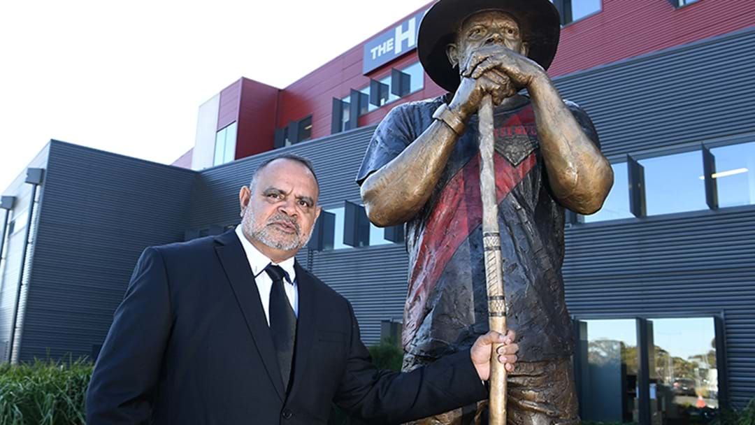 Article heading image for Michael Long Honoured With Statue At Essendon's Headquarters