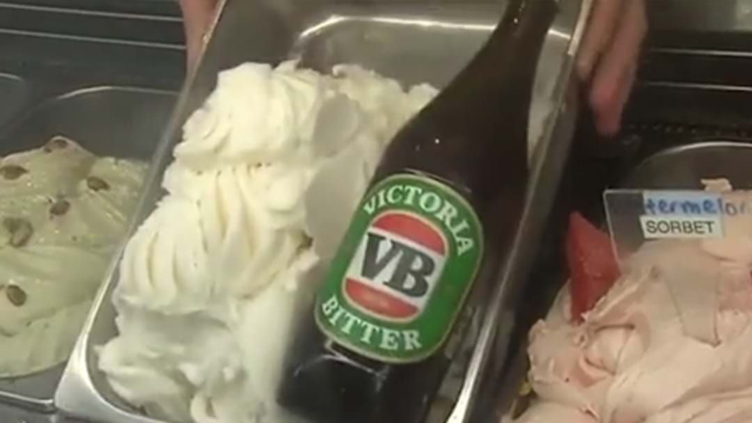Article heading image for QLD Gelato Shop Selling VB Flavoured Ice Cream 