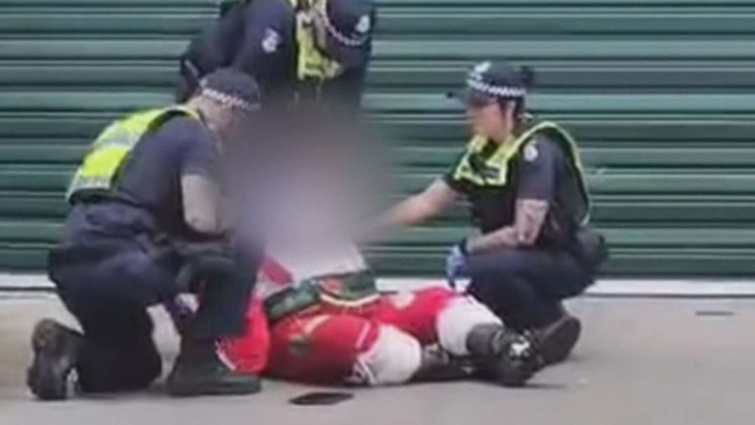 Article heading image for Man Dressed As Santa Pepper-Sprayed, Arrested At Frankston Bunnings