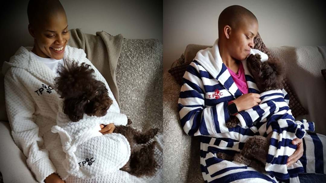 Article heading image for You Can Now Buy These Adorable Matching Robes For You & Your Dog