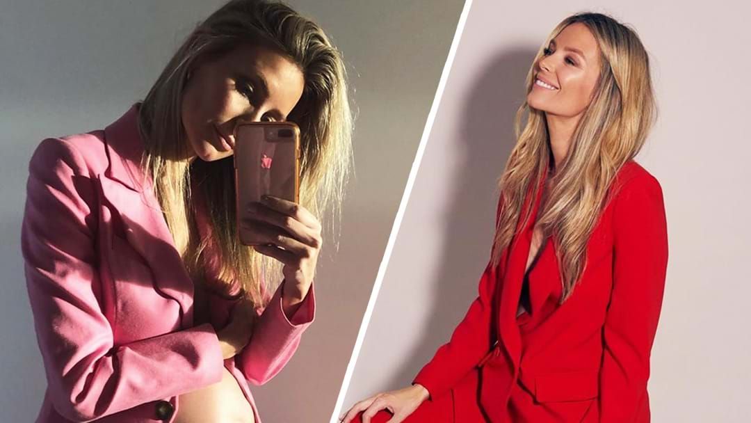 Article heading image for Jennifer Hawkins Shows Off Her Popped Baby Bump