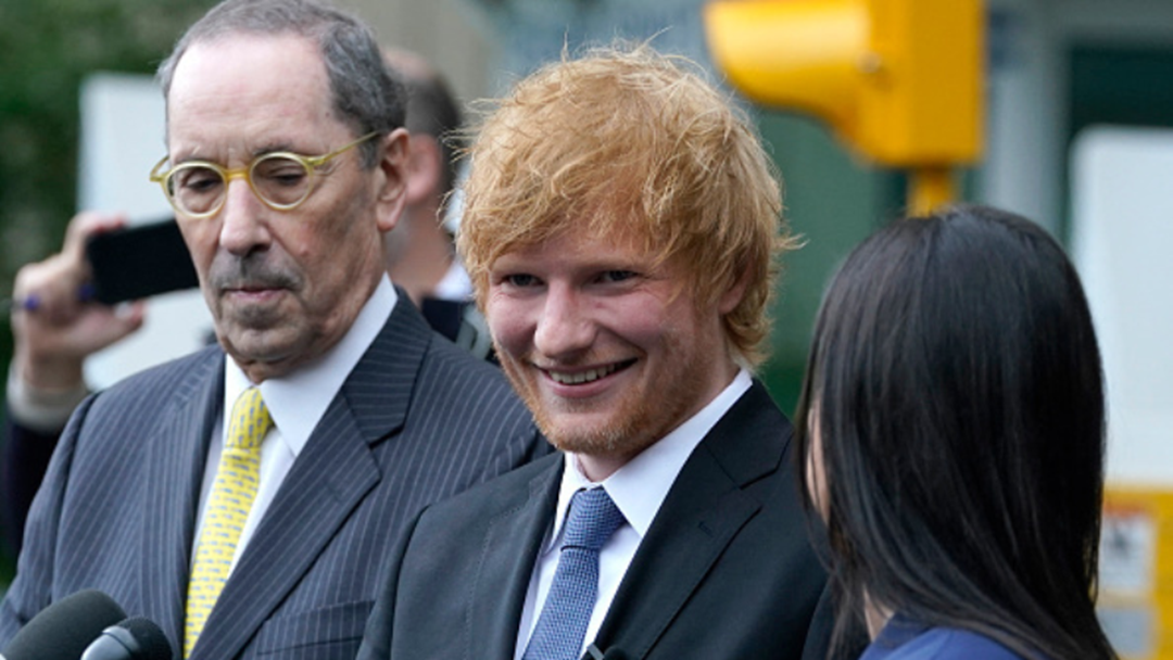 Article heading image for Ed Sheeran Found Not Guilty Of Copyrighting Marvin Gaye Hit