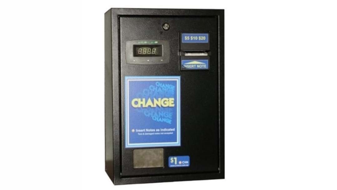 Article heading image for Stolen Change Machine: Police Need Your Help to Locate