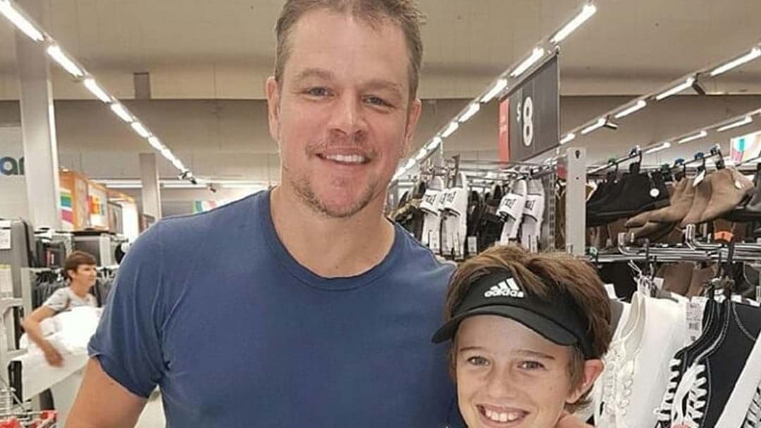 Article heading image for Matt Damon Went To A Kmart In NSW Instead Of The Oscars