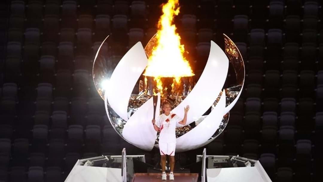 Article heading image for The Games Begin With Naomi Osaka Lighting The Olympic Cauldron In Tokyo