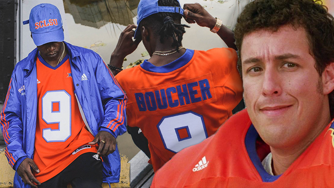 Article heading image for Adidas Is Releasing 'Waterboy' Merchandise To Celebrate The Films 20th Anniversary