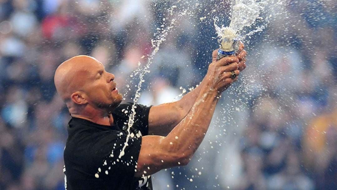 Article heading image for So Apparently Stone Cold Steve Austin Hasn't Given Up Alcohol