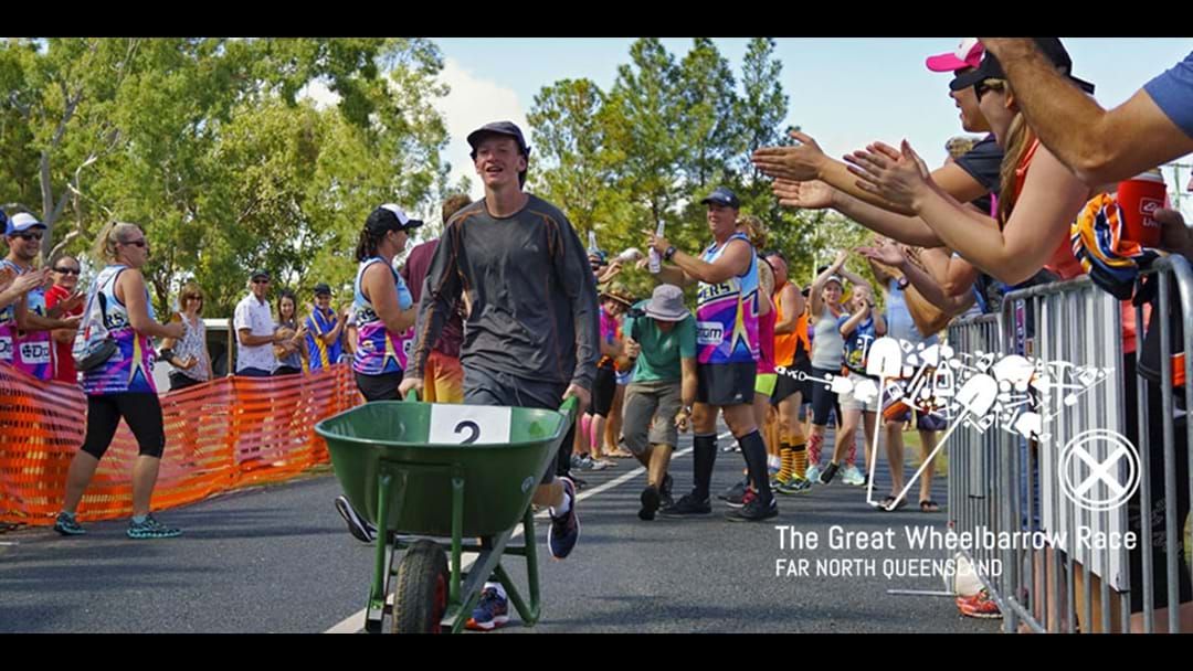 Article heading image for The Great Wheelbarrow Race has begun in the Tablelands. 