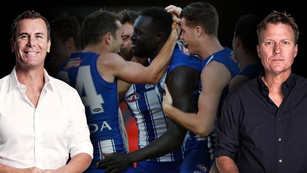 Article heading image for Wayne Carey & JB React To The North Melbourne Delistings 