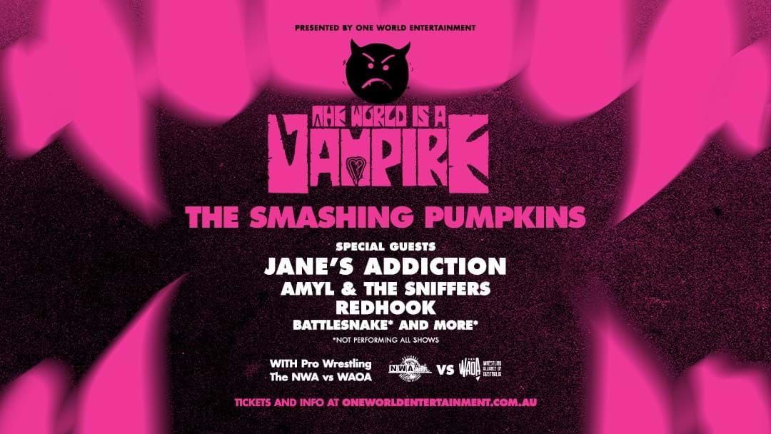Article heading image for The Smashing Pumpkins Announce The World Is A Vampire Festival