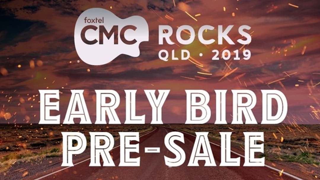 Article heading image for CMC Rocks Qld 2019 Pre-Sale