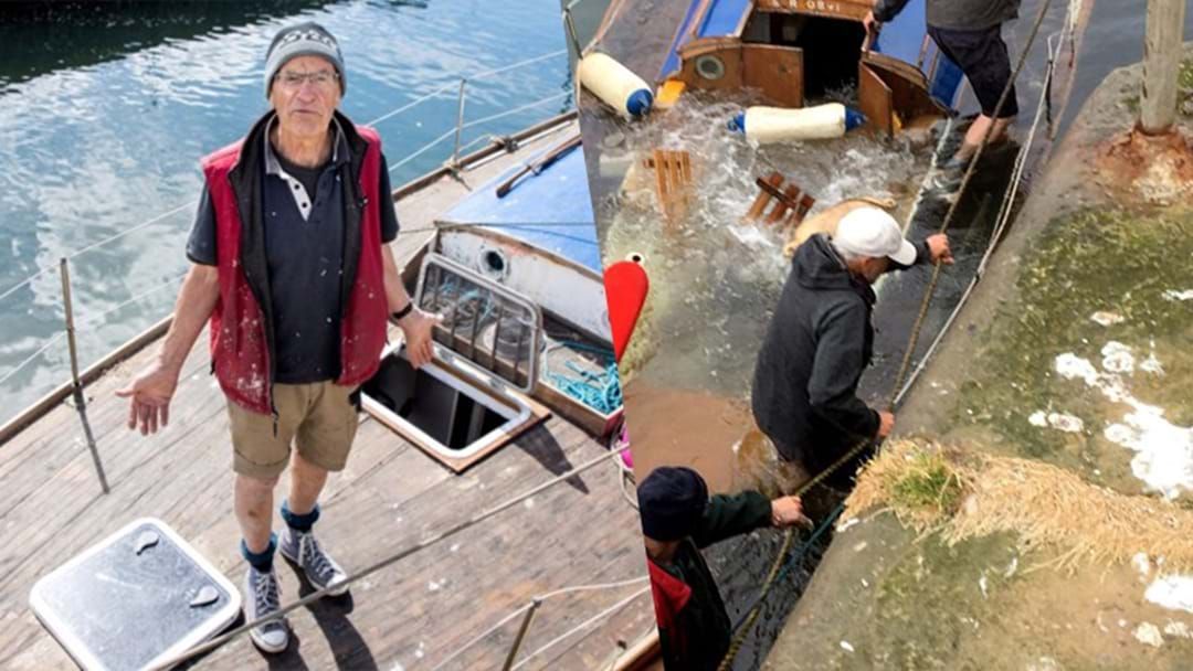 Article heading image for Bloke Spends Five Years Renovating Boat, Sinks Within Seconds Of First Voyage