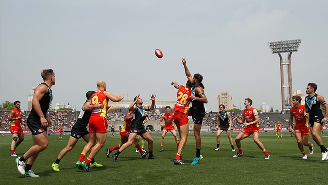 Article heading image for Full Details About The Next AFL Game In China Have Been Revealed