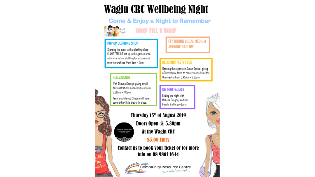 Article heading image for Wagin CRC Wellbeing Night