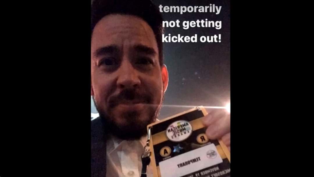 Article heading image for Linkin Park Kicked Out Of Award Ceremony Moments After Winning