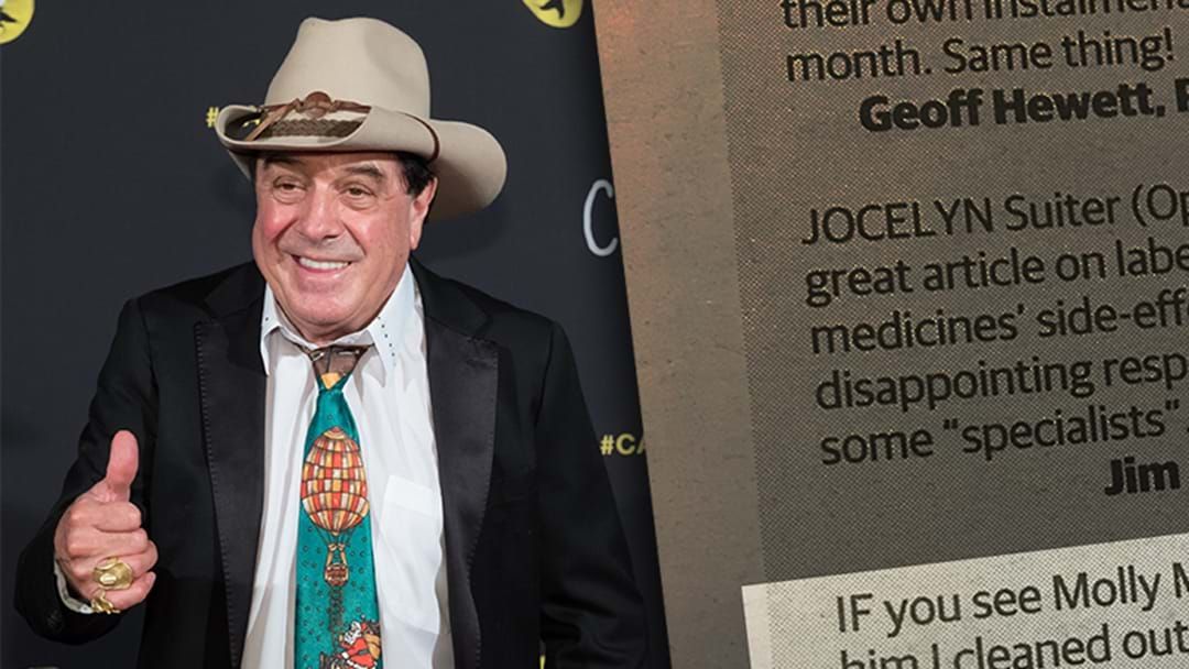 Article heading image for Dickhead Pensioner Got Stuck Into Molly Meldrum In The Paper For No Reason