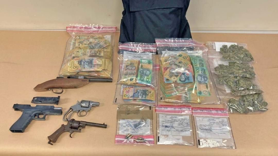 Article heading image for Drugs, Weapons And Cash Seized In Major Police Sting 