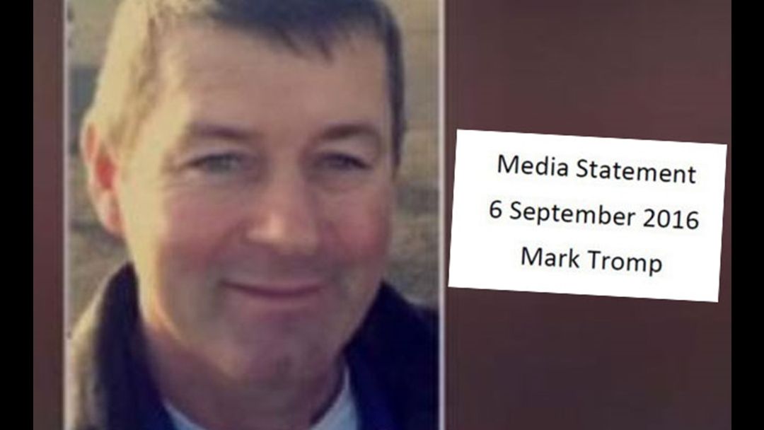 Article heading image for Mark Tromp Releases A Statement