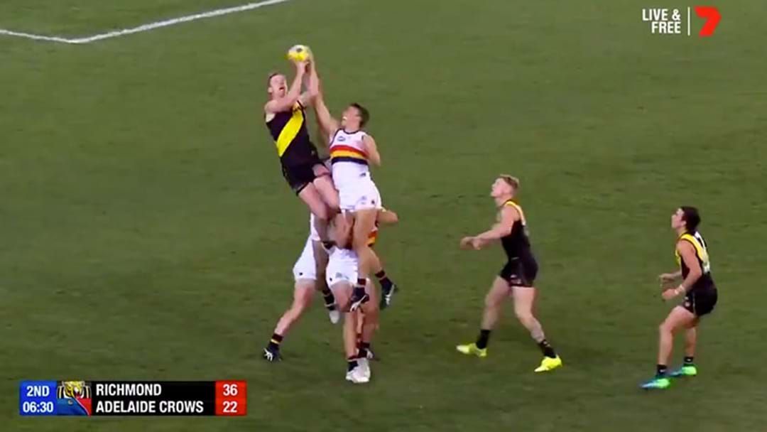 Article heading image for Listen To Triple M’s Call Of Jack Riewoldt’s Dropped Mark And Goal