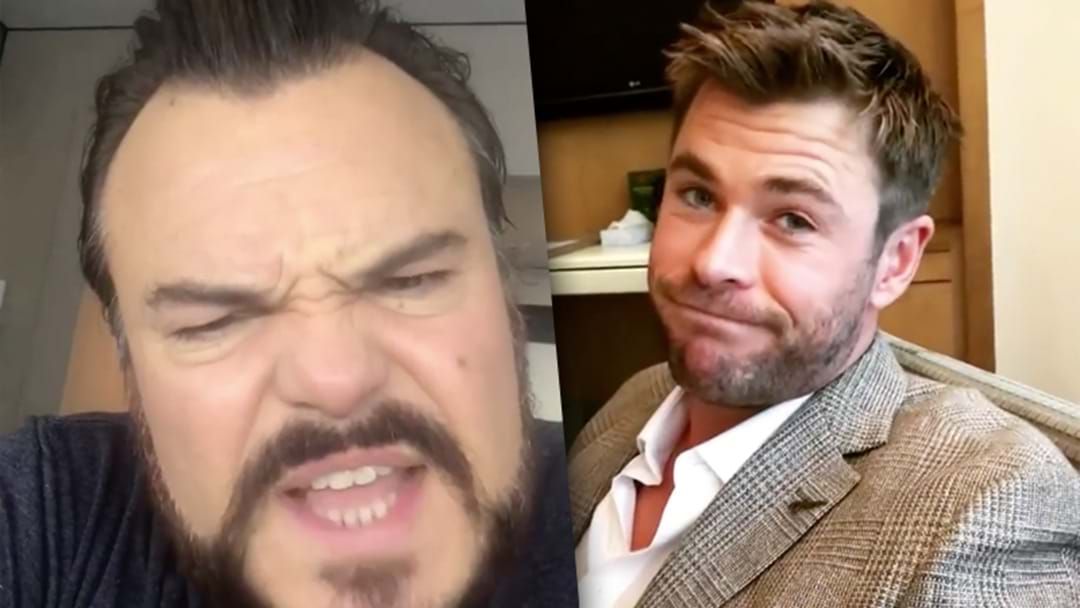 Article heading image for Chris Hemsworth Responds To Jack Black's Challenge To A Jam Off