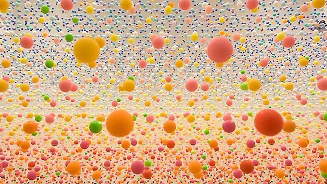 Article heading image for There Is A New Sydney Exhibition And It Is Filled With 50,000 Rainbow Balls