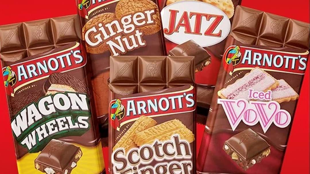 Article heading image for Hell Yeah: Arnott's Is Releasing Their Best Biscuits In Chocolate Bar Form