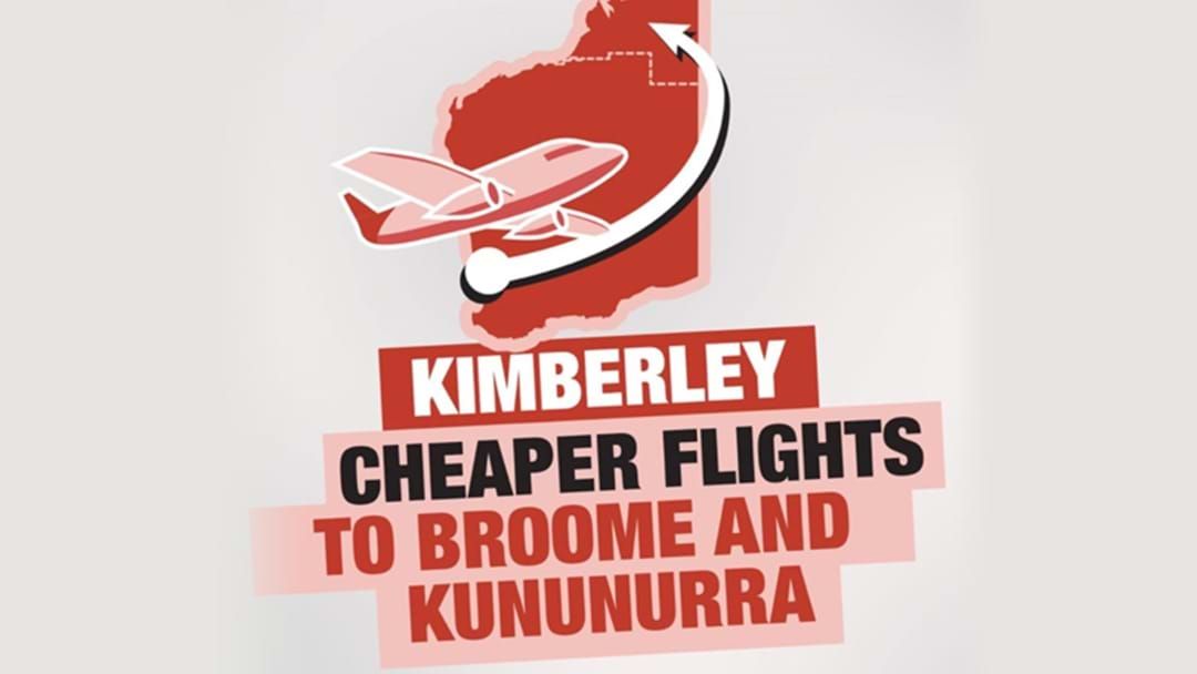 Article heading image for McGowan Still Kicking Goals With The Release Of A Bunch Of Cheap Flights To Broome