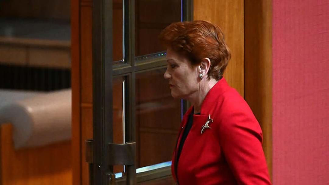 Article heading image for Pauline Hanson Called “Racist” For Storming Out During Senate’s Acknowledgment of Country