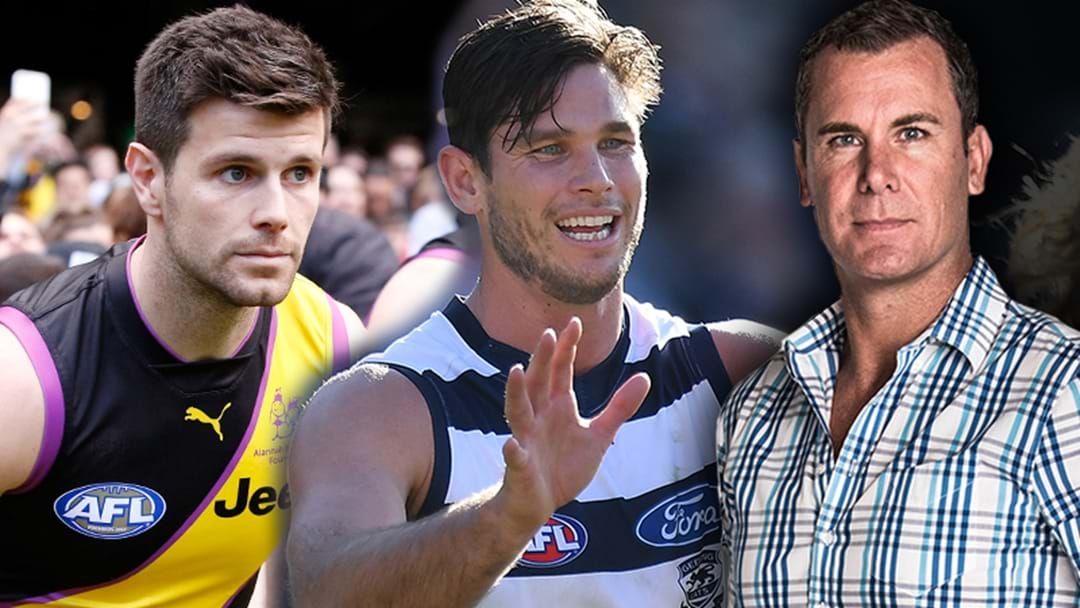 Article heading image for LISTEN | Wayne Carey: Tom Hawkins & Trent Cotchin Currently The Best Players In The Competition