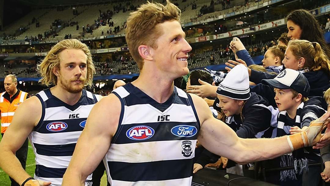 Article heading image for Geelong Midfielder's Night Over 