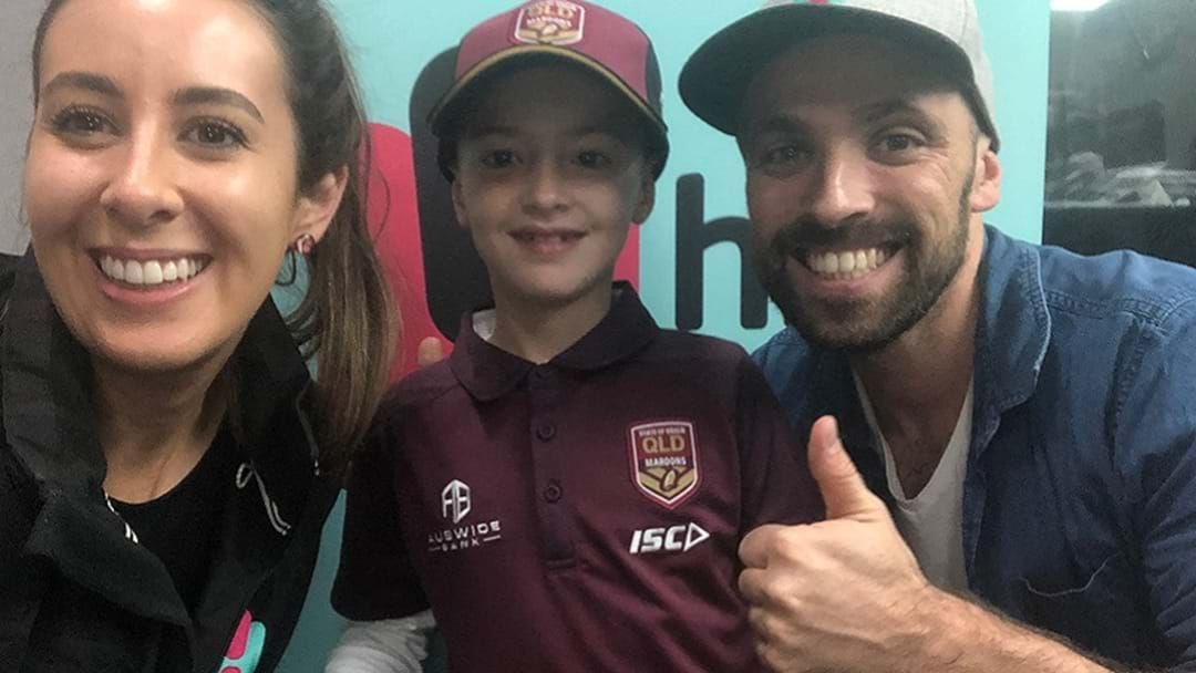 Article heading image for This 7 Year Old Is Certain On Who Will Win State Of Origin Game 2