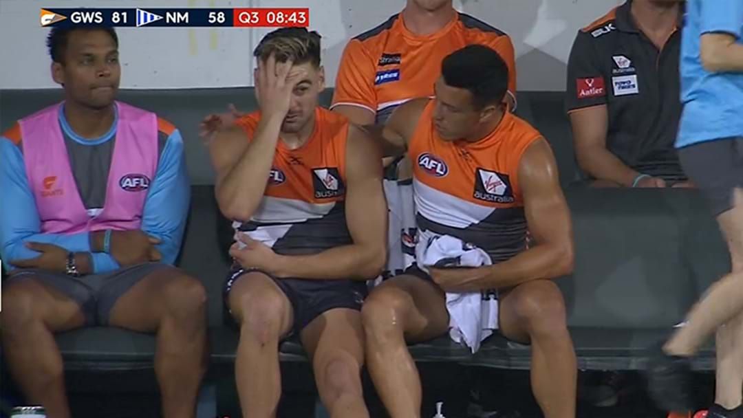 Article heading image for GWS Sweating On Scans Over One Of Their Stars