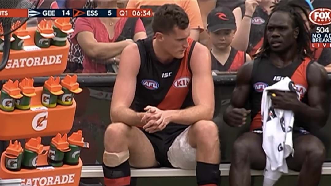 Article heading image for Essendon Tall Sidelined With Injury