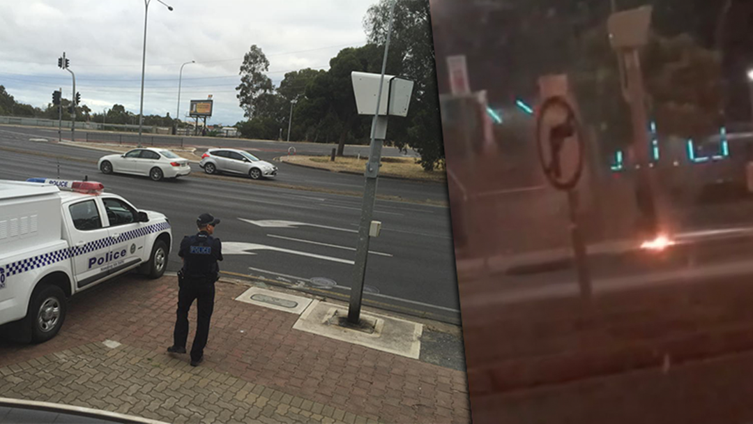 Article heading image for Some Bloke In Adelaide's Been Arrested For Lighting A Speed Camera On Fire...Twice
