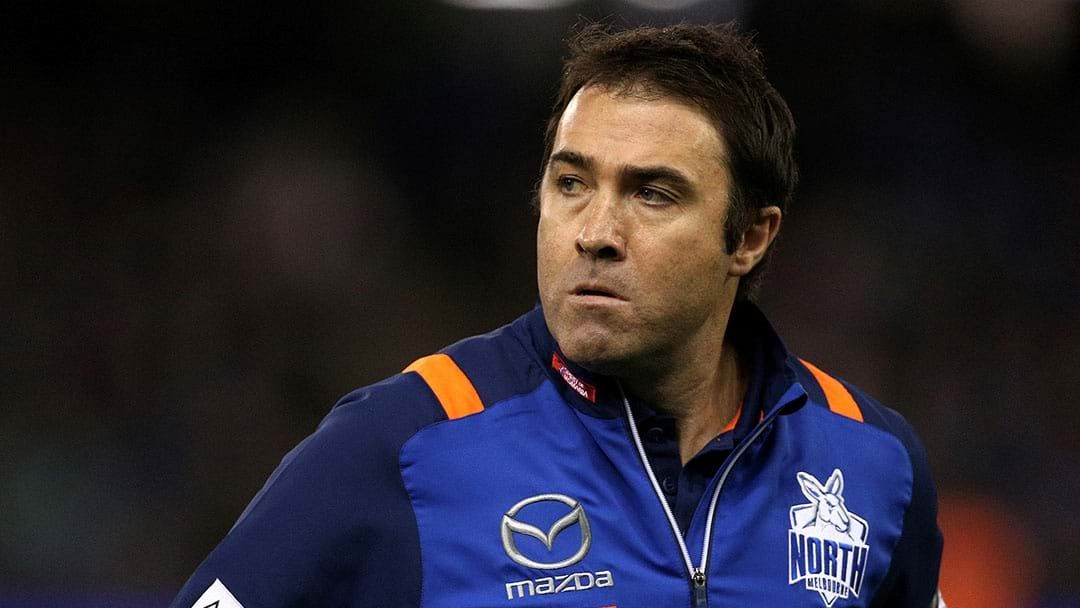 Article heading image for Tom Browne Says There’s A “High Likelihood” Brad Scott Won’t Be At North Melbourne Next Year