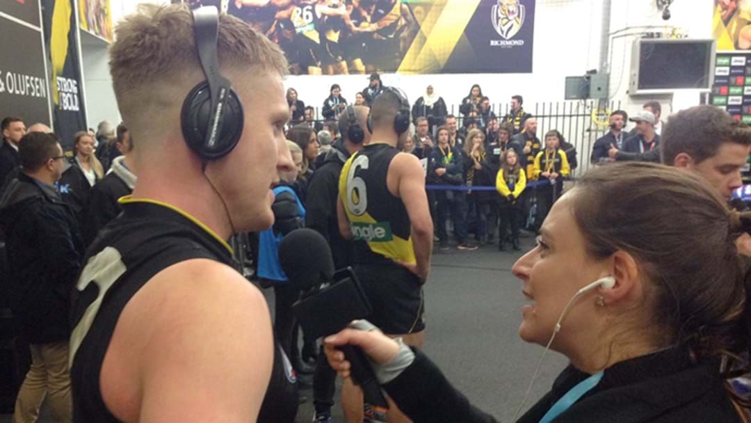 Article heading image for Josh Caddy 'Lost For Words' After Richmond's Massive Win