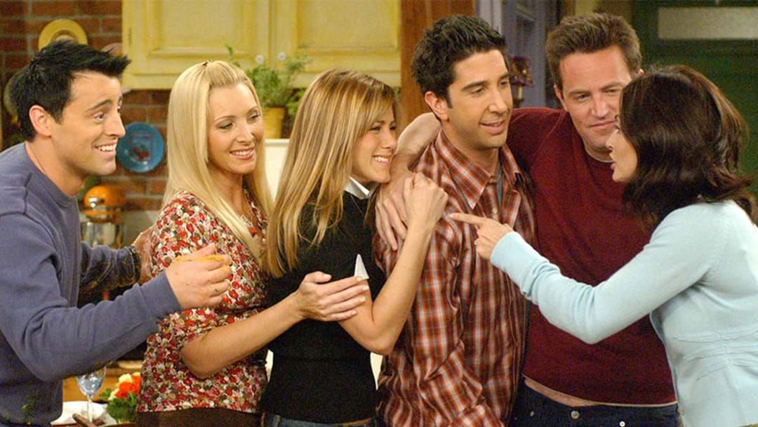 Article heading image for Jennifer Aniston Has Posted Her First Instagram Photo & It’s A Darn Selfie With The 'Friends' Cast!