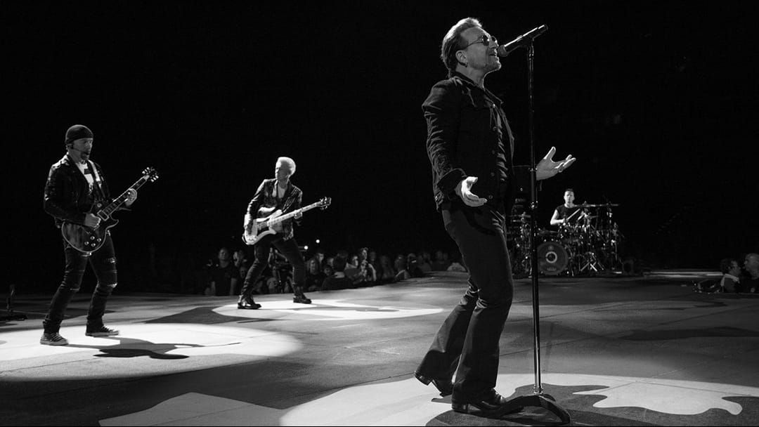 Article heading image for WATCH: U2 Huge Trafalgar Square Performance