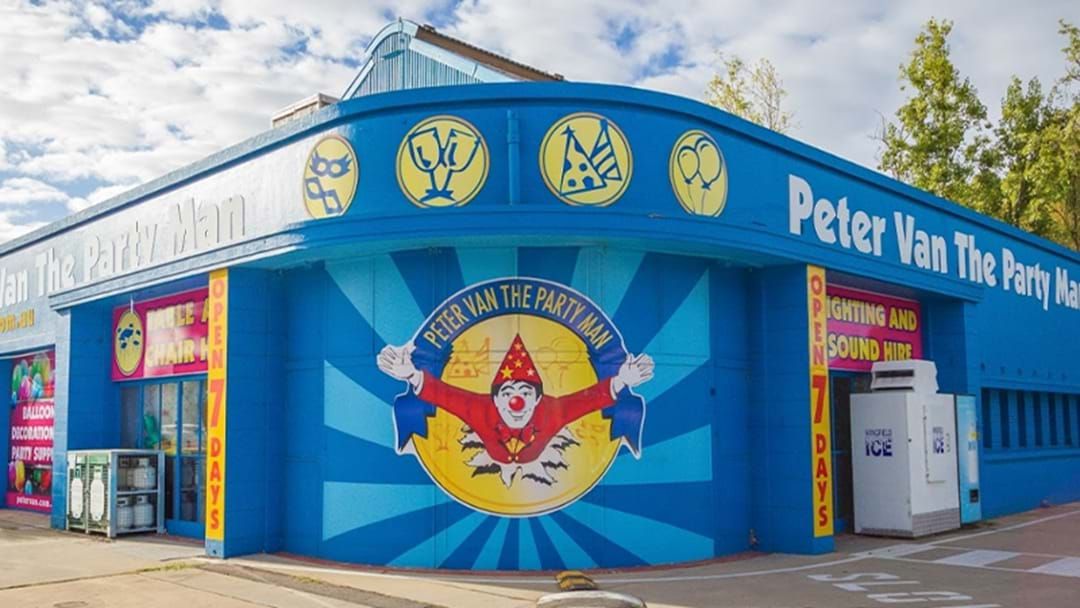 Article heading image for Everything You Need To Know About The Peter Van The Party Man Store Closure