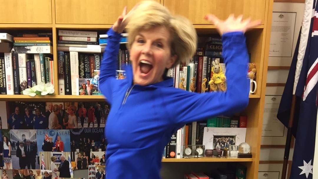 Article heading image for Julie Bishop Wants To Party With You In Los Angeles