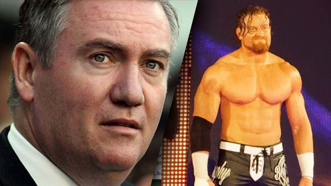 Article heading image for Aussie WWE Star Buddy Murphy Has Called Out Eddie McGuire