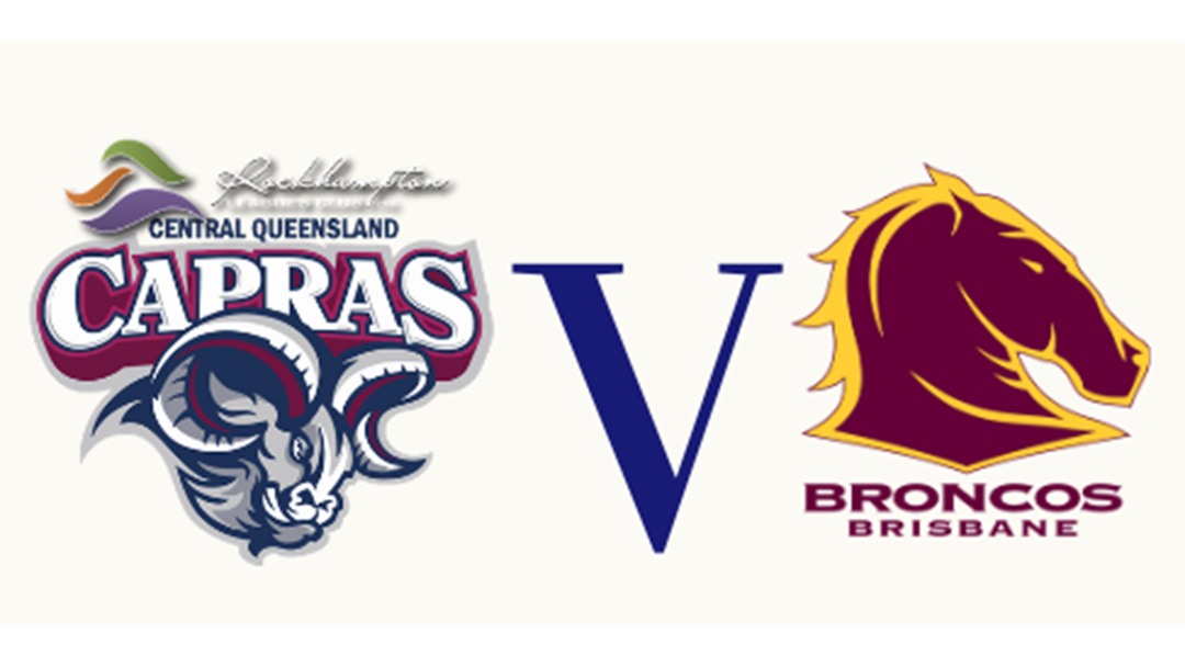 Article heading image for Brisbane Broncos takes on CQ Capras