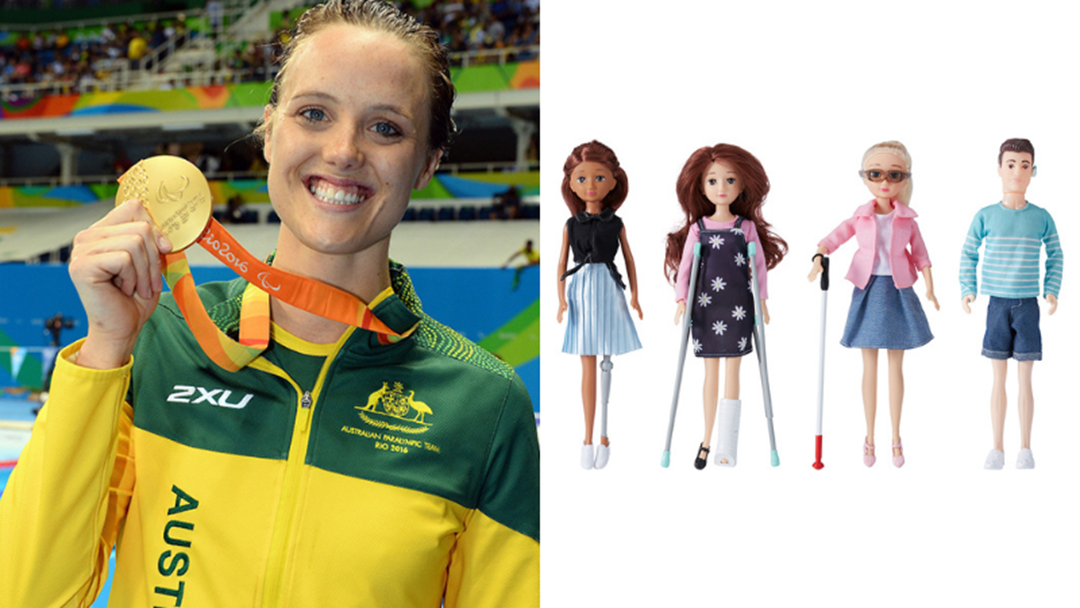 Article heading image for Paralympian Ellie Cole On What The New Range Of Kmart Dolls With Disabilities Means To Her 