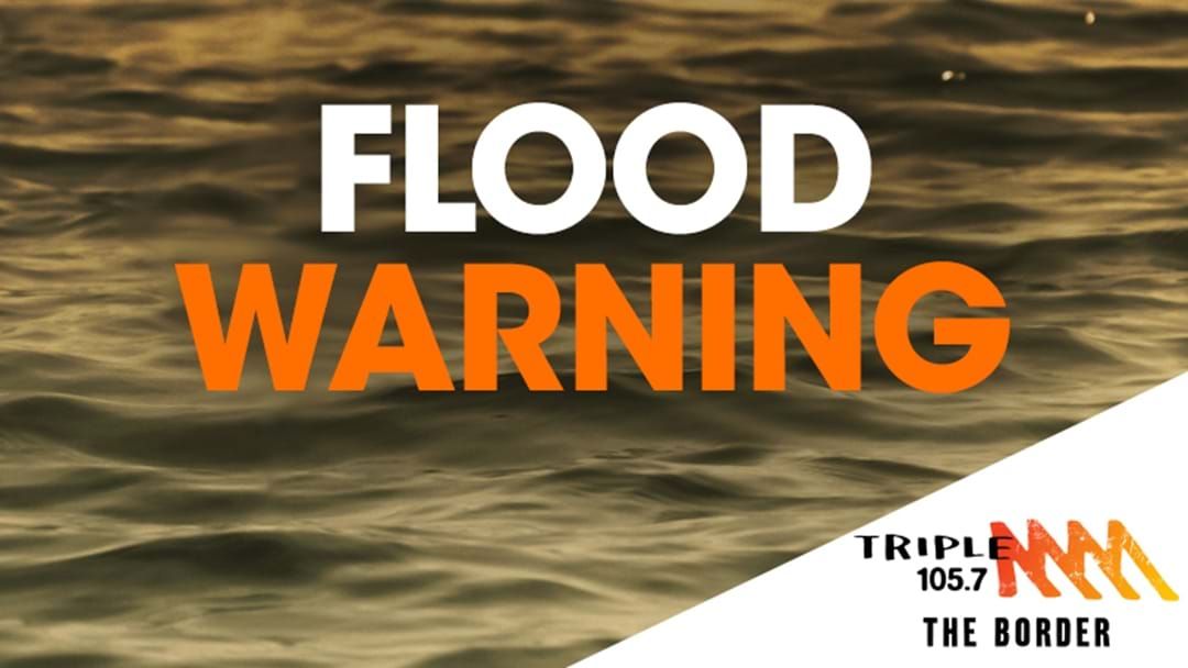 Article heading image for Minor Flood Warning is being issued for Broken River