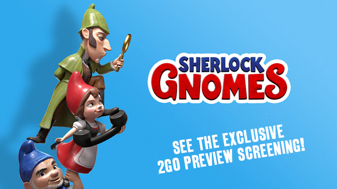 Article heading image for 'Sherlock Gnomes' Is Hitting The Big Screen This Easter And 2GO Has An Exclusive Preview Screening!