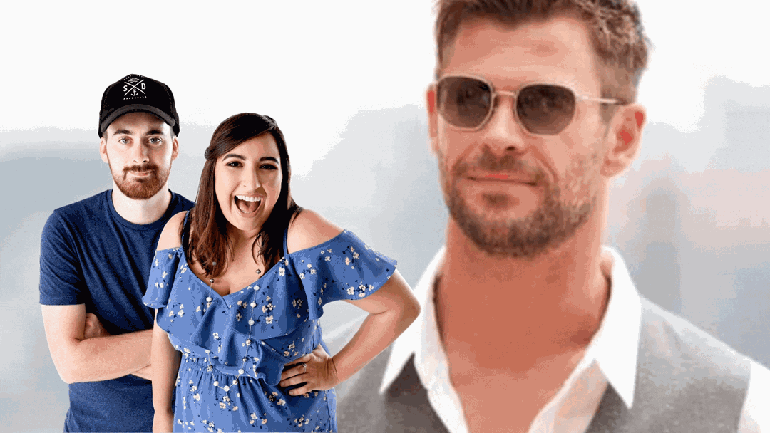 Article heading image for Did Tim & Jess Get Chris Hemsworth On The Show To Read Victoria's Weather?