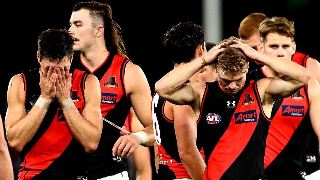 Article heading image for “A Very Broken Footy Club Right Now”: A Midweek Rub Deep Dive On Essendon