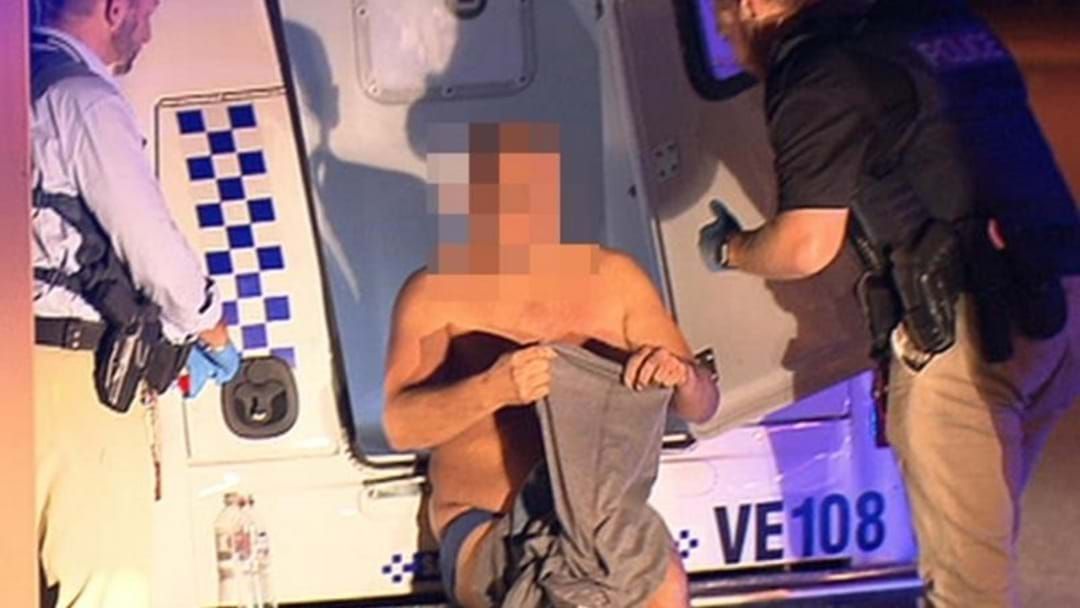 Article heading image for Man Arrested In His Underwear 